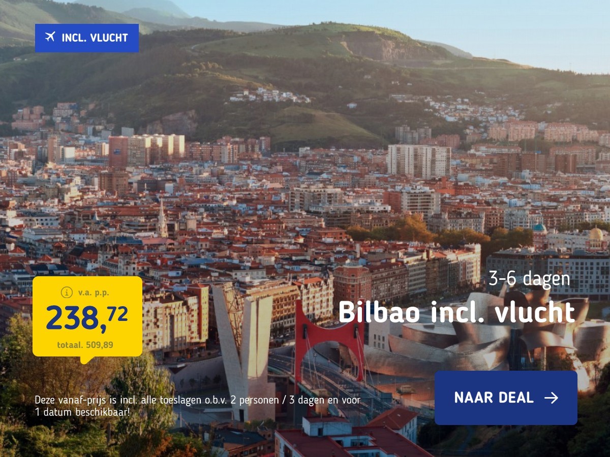 Bilbao incl. vlucht