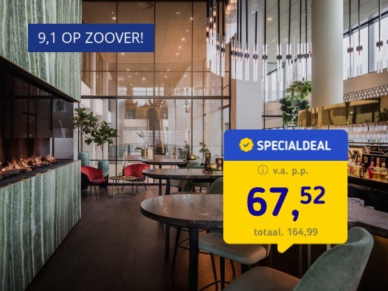 Luxe 4*-Van der Valk Haarlem nabij zee