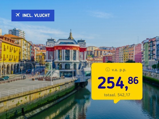 4*-hotel Bilbao + vlucht