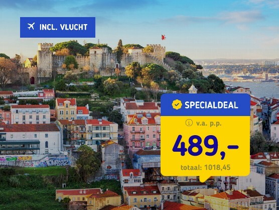 4*-hotel Lissabon + vlucht en transfer