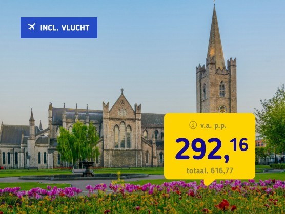 Ierse gezelligheid in Dublin + 4*-hotel