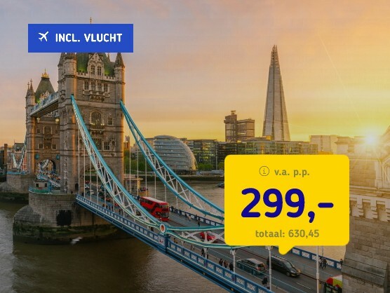 4*-Stedentrip Londen + vlucht