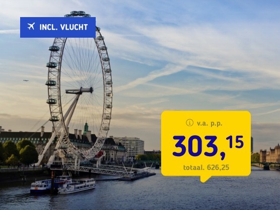 Stedentrip naar Londen incl. vlucht