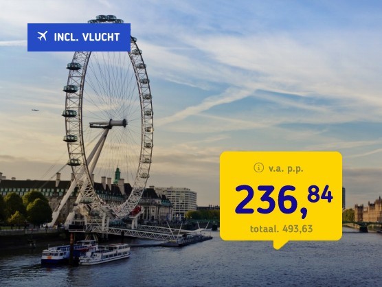 Stedentrip naar Londen incl. vlucht