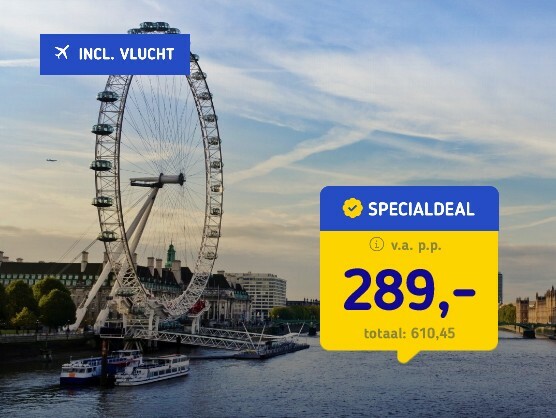 Stedentrip naar Londen incl. vlucht