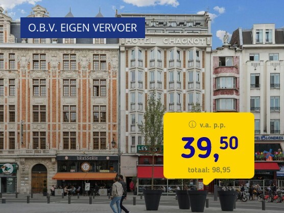 Stedentrip Lille in centraal hotel