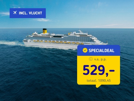 5-daagse luxe cruise o.b.v volpension