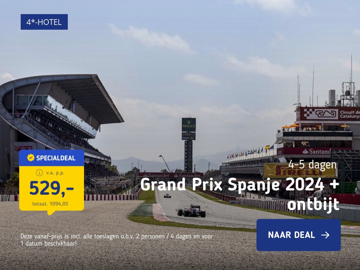 Grand Prix Spanje 2024 + ontbijt