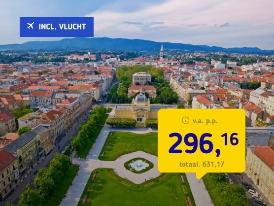 5*-stedentrip Zagreb + vlucht