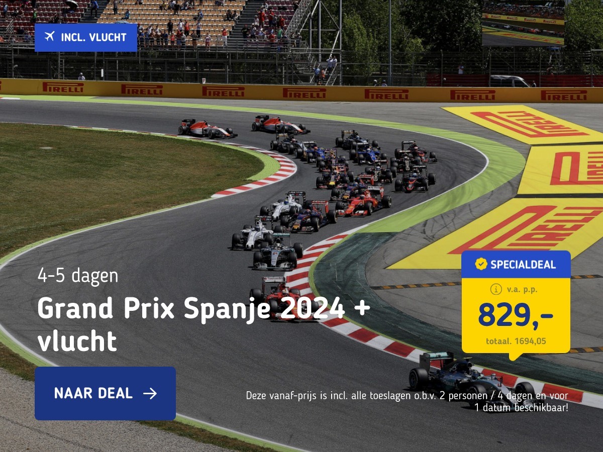 Grand Prix Spanje 2024 + vlucht