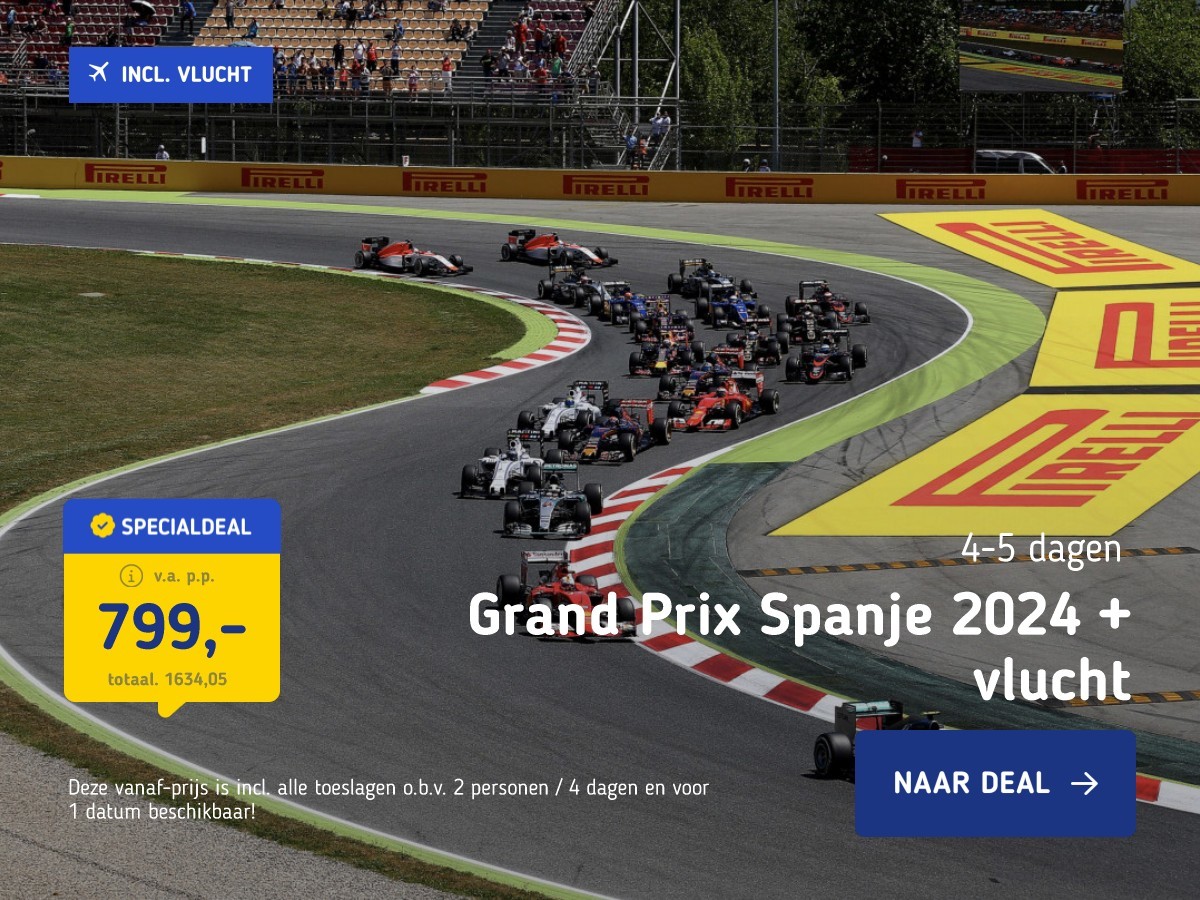 Grand Prix Spanje 2024 + vlucht