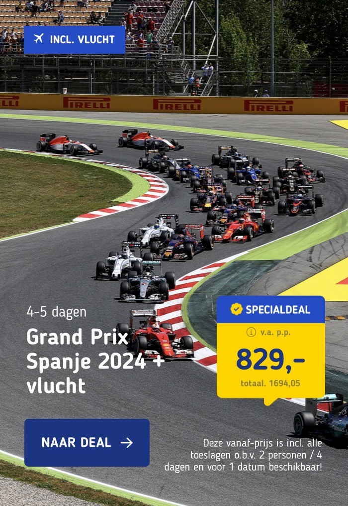 Grand Prix Spanje 2024 + vlucht