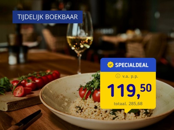 Luxe 4*-hotel in Utrecht + diner & meer