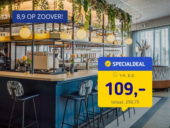 4*-Scheveningen + ontbijt & 1x diner