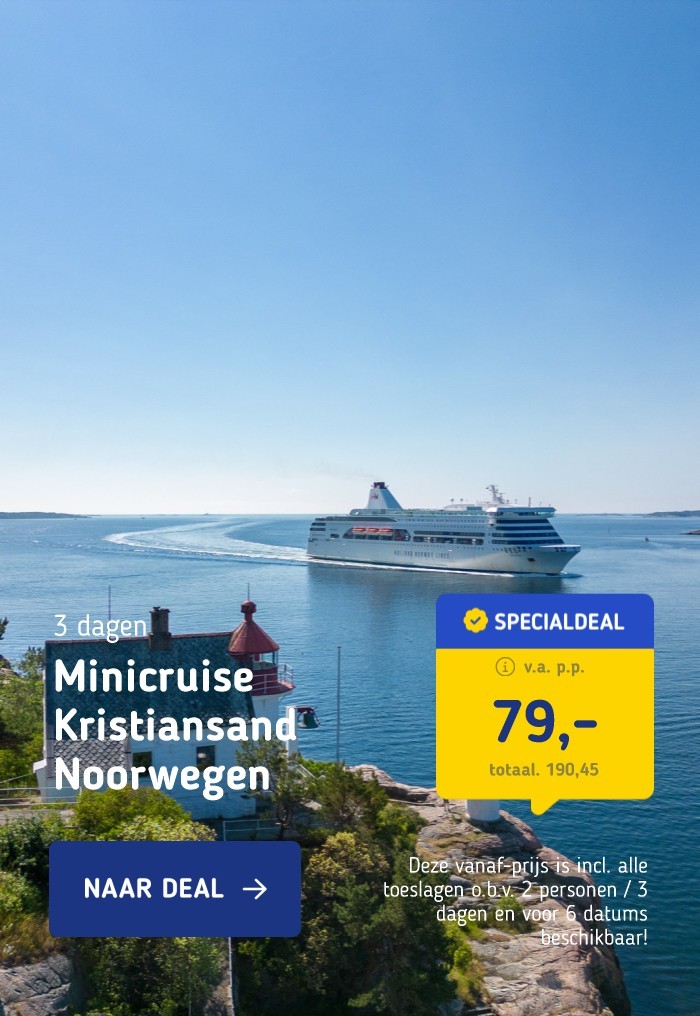 Minicruise Kristiansand Noorwegen