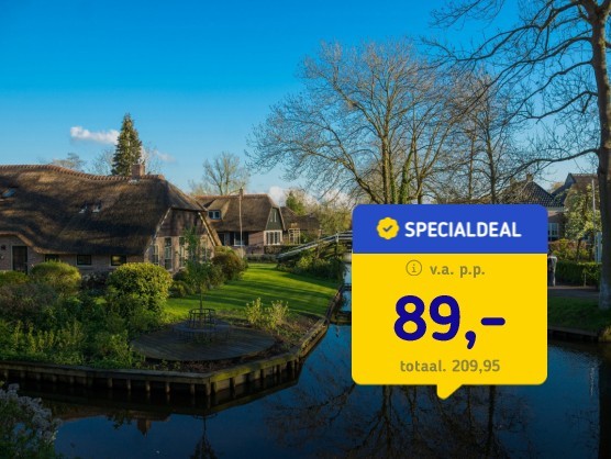 4*-Fletcher hotel nabij Giethoorn