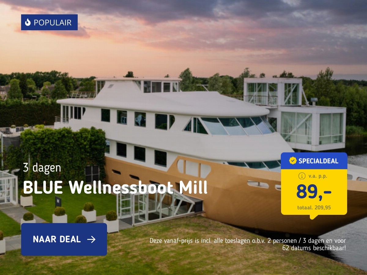 BLUE Wellnessboot Mill