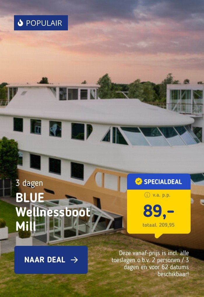 BLUE Wellnessboot Mill