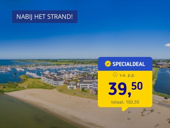 Beach Hotel bij Rockanje + ontbijt