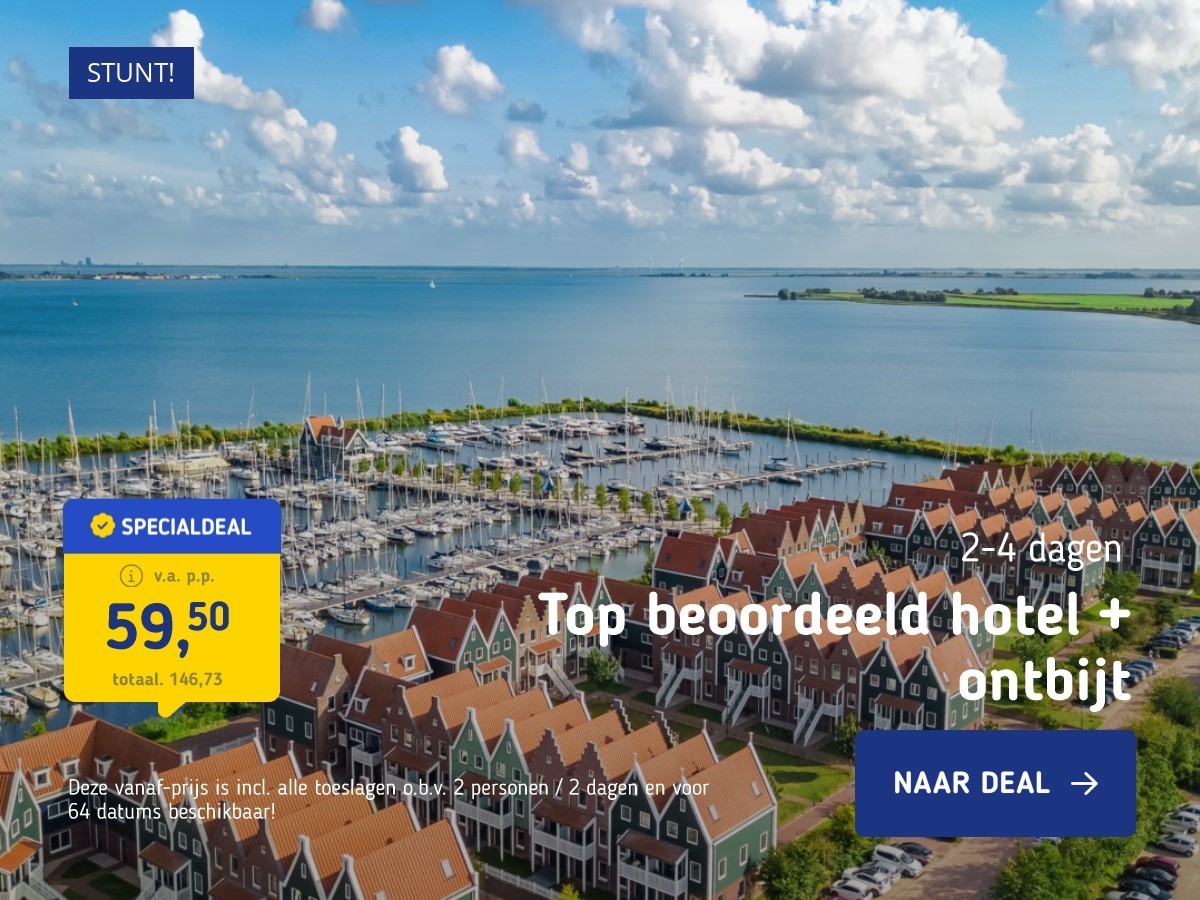 Top beoordeeld hotel + ontbijt